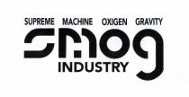 SMOG INDUSTRY Scritta composta da 4 lettere, S M O G di colore bianco e nero con relativo significato di ciascuna SMOG INDUSTRY Scritta composta da 4 lettere, S M O G di colore bianco e nero con relativo significato di ciascuna lettera. S Supreme M Machine O Oxygen G Gravity sotto le lettere M ed O compare la scritta industry font utilizzato è black avenir SMOG INDUSTRY Scritta composta da 4 lettere, S M O G di colore bianco e nero con relativo significato di ciascuna