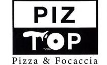 RETTANGOLO SUDDIVISO IN DUE SEZIONI DI CUI LA SUPERIORE CONTENENTE LA PAROLA PIZ E LA INFERIORE CONTENENTE LA PAROLA TOP, RETTANGOLO SUDDIVISO IN DUE SEZIONI DI CUI LA SUPERIORE CONTENENTE LA PAROLA PIZ E LA INFERIORE CONTENENTE LA PAROLA TOP, CON AL DI SOTTO DI ESSI LA SCRITTA PIZZA FOCACCIA RETTANGOLO SUDDIVISO IN DUE SEZIONI DI CUI LA SUPERIORE CONTENENTE LA PAROLA PIZ E LA INFERIORE CONTENENTE LA PAROLA TOP