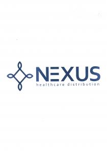 IL MARCHIO IN OGGETTO E RAPPRESENTATO DALLA SCRITTA NEXUS NOME DI FANTASIA PRECEDUTA DA UN GESTUALE GRAFICO AL MARCHIO IN OGGETTO E RAPPRESENTATO DALLA SCRITTA NEXUS NOME DI FANTASIA PRECEDUTA DA UN GESTUALE GRAFICO AL DI SOTTO DELLA QUALE INSISTE LA SCRITTA HEALTHCARE DISTRIBUTION DISTRIBUZIONE SANITARIA IL MARCHIO IN OGGETTO E RAPPRESENTATO DALLA SCRITTA NEXUS NOME DI FANTASIA PRECEDUTA DA UN GESTUALE GRAFICO AL