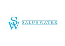 Marchio composto dalle lettere S e dalla locuzione Salus Water posta tra due linee paralelle di colore azzurro Marchio composto dalle lettere S e dalla locuzione Salus Water posta tra due linee paralelle di colore azzurro Marchio composto dalle lettere S e dalla locuzione Salus Water posta tra due linee paralelle di colore azzurro