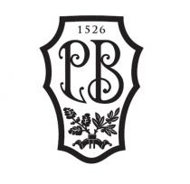 PB 1526 logo. Il marchio è costituito dalle lettere P e B e dai numeri 1526, in grafia particolare, poste PB 1526 logo. marchio è costituito dalle lettere P e B e dai numeri 1526, in grafia particolare, poste entro la rappresentazione di uno scudetto ed abbinato a degli elementi figurativi. PB 1526 logo. Il marchio è costituito dalle lettere P e B e dai numeri 1526, in grafia particolare, poste