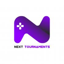 La figura rappresenta un joystick rappresentativo della a forma di N sinusoidale della denominazione next tournaments facente parte di unico La figura rappresenta un joystick rappresentativo della a forma di N sinusoidale della denominazione next tournaments facente parte di unico insieme e segno distintivo del marchio . La figura rappresenta un joystick rappresentativo della a forma di N sinusoidale della denominazione next tournaments facente parte di unico