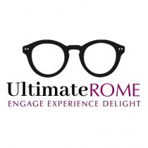 marchio è composto da un paio di occhiali retrò su fondo trasparente, accompagnati o meno dal testo Ultimate Rome marchio è composto da un paio di occhiali retrò su fondo trasparente, accompagnati o meno dal testo Ultimate Rome ENGAGE EXPERIENCE DELIGHT, e che vengono utilizzati per intero o tagliati a metà sulle immagini in qualità di watermark . In alcuni casi gli occhiali sono utilizzati come cornice di immagini. Il marchio è composto da un paio di occhiali retrò su fondo trasparente, accompagnati o meno dal testo Ultimate Rome
