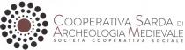 Elemento verbale cooperativa sarda di archeologia medievale e scritta sottostante società cooperativa sociale.Parte grafica con la quale si rappresenta la Elemento verbale cooperativa sarda di archeologia medievale e scritta sottostante società cooperativa sociale.Parte grafica con la quale si rappresenta la stilizzazione di un bottone sardo in filigrana Elemento verbale cooperativa sarda di archeologia medievale e scritta sottostante società cooperativa sociale.Parte grafica con la quale si rappresenta la