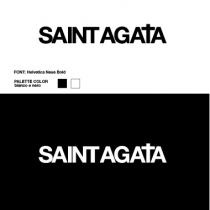 marchio Saint Agata è caratterizzato da una croce che si forma sulla lettera. marchio Saint Agata è caratterizzato da una croce che si forma sulla lettera. Il marchio Saint Agata è caratterizzato da una croce che si forma sulla lettera.