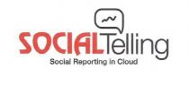 SOCIAL TELLING Social Reporting in Cloud Il marchio consiste nella dicitura Social Telling, sotto alla quale si trova la scritta SOCIAL TELLING Social Reporting in Cloud marchio consiste nella dicitura Social Telling, sotto alla quale si trova la scritta Social Reporting in Cloud, e sopra il disegno di un fumetto. La parola SOCIAL è di colore arancione, la parola Telling in carattere: Helvetica Neue LT Std 45 Light, di colore nero. La dicitura Social Reporting in Cloud in carattere: Helvetica Neue LT Std 65 Medium di colore nero SOCIAL TELLING Social Reporting in Cloud