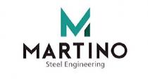 IL LOGO MARTINO È COMPOSTO DAL TIPO CARATTERE GUESS SANS BLACK IN MAIUSCOLO E DI COLORE NERO IN PANTONE 6. LOGO MARTINO È COMPOSTO DAL TIPO CARATTERE GUESS SANS BLACK IN MAIUSCOLO E DI COLORE NERO IN PANTONE 6. LA SCRITTA STEEL ENGINEERING INGEGNERIA DELL ACCIAIO IN PANTONE 8 PRESENTA IL TIPO CARATTERE FRUTIGER ROMAN MINUSCOLO. ACCOMPAGNARE IL NOME DEL MARCHIO LA SINGOLA LETTERA M CON TIPO CARATTERE DEFAULT REGULAR CONTRADDISTINTA IN MAIUSCOLO DAL PANTONE 339 E DAL PANTONE 342. IL LOGO MARTINO È COMPOSTO DAL TIPO CARATTERE GUESS SANS BLACK IN MAIUSCOLO E DI COLORE NERO IN PANTONE 6.