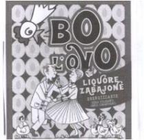 TRATTASI DEL MARCHIO BO L OVO IN CARATTERE DI FANTASIA CON DUE GIOVANI CHE BALLANO GUARDATI DA GALLINE CON SFONDO A TRATTASI DEL MARCHIO BO L OVO IN CARATTERE DI FANTASIA CON DUE GIOVANI CHE BALLANO GUARDATI DA GALLINE CON SFONDO A TEXTURE UOVO ANNI 60.SCRITTA ZABAJONE ENERGIZZANTE SENZA CONSERVANTI SENZA COLORANTI TRATTASI DEL MARCHIO BO L OVO IN CARATTERE DI FANTASIA CON DUE GIOVANI CHE BALLANO GUARDATI DA GALLINE CON SFONDO A