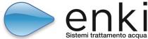 ENKI SISTEMI TRATTAMENTO ACQUA IL MARCHIO E COMPOSTO DA UNA GOCCIA DI ACQUA DI COLOR AZZURRO, CON VARIE SFUMATURE, DISPOSTA ORIZZONTALMENTE ENKI SISTEMI TRATTAMENTO ACQUA MARCHIO E COMPOSTO DA UNA GOCCIA DI ACQUA DI COLOR AZZURRO, CON VARIE SFUMATURE, DISPOSTA ORIZZONTALMENTE NELLA PARTE SINISTRA; NELLA PARTE DESTRA CI SONO LA SCRITTA ENKI, POSIZIONATA NELLA PARTE SUPERIORE, E LA SCRITTA SISTEMI TRATTAMENTO ACQUA NELLA PARTE INFERIORE, ENTRAMBE DI COLOR NERO. ENKI SISTEMI TRATTAMENTO ACQUAIL MARCHIO E COMPOSTO DA UNA GOCCIA DI ACQUA DI COLOR AZZURRO, CON VARIE SFUMATURE, DISPOSTA ORIZZONTALMENTE