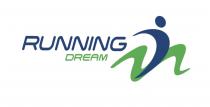 IL MARCHIO È COMPOSTO DALLA PAROLA RUNNING DREAM SEGUITO DA UN LOGO CHE RIPRODUCE LE INIZIALI DM IN UN QUALSIASI