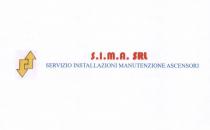 SIMA SRLIl marchio si compone dalla scritta S.I.M.A. SRL con caratteri di fantasia e di una rappresentazione grafica di due