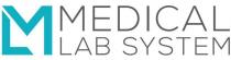 IL MARCHIO CONSISTE NELLA DICITURA MEDICAL LAB SYSTEM LABORATORIO MEDICO SISTEMA SCRITTA SU DUE LIVELLI CON LA SCRITTA MEDICAL IN