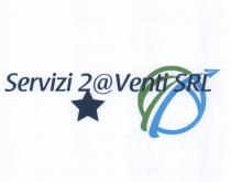 SERVIZI 2@ VENTI SRLIL LOGO E COMPOSTO DALLA SCRITTA SERVIZI 2@ VENTI SRL DI COLOR BLU PETROLIO SCURO. SOTTOSTANTE ALLA
