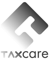 IL LOGO TAXCARE E COMPOSTO DAL MARCHIO RAFFIGURANTE UN QUADRATO A SPIGOLI ARROTONDATI RUOTATO DI 45 E IL LOGOTIPO TAXCARE