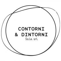 CONTORNI DINTORNI SA.LE. SRLIL MARCHIO FIGURATIVO E RAPPRESENTATO DA UN CERCHIO DAL BORDO SOTTILE AL QUALE E SOVRAPPOSTO UN