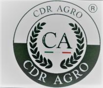 CDR AGRO - CA E UN MARCHIO DI SISTEMA E DI CERTIFICAZIONE D IDENTITA TERRITORIALE. MARCHIO DI SISTEMA CON CONNOTAZIONE MADE