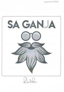 Scritta SA GANJA J