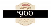 Il marchio consiste nella dicitura Bottega 900 Arte e Tradizione dal 1969 in caratteri di fantasia disposta su quattro righe.