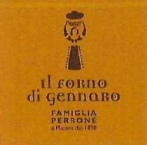 IL FORNO DI GENNARO FAMIGLIA PERRONE A MATERA DAL 1890. IL MARCHIO SI COMPONE DI UNA PARTE TESTUALE E DI