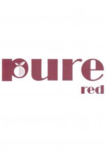 Il marchio pure red presenta un font unico, squadrato e corsivo; il colore con cui è rappresentato nella sua totalità