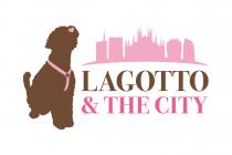 IL LOGO RAPPRESENTA LA SILOUETTE DI UN LAGOTTO CHE GUARDA IN ALTO CON LA CODA ALZATA,IN COLORE MARRONE, CON DETTAGLIO