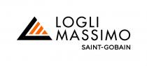 MARCHIO FIGURATIVO A COLORI COMPRENDENTE LA DICITURA LOGLI MASSIMO SAINT-GOBAIN ; I TERMINI SAINT-GOBAIN NON HANNO NESSUN SIGNIFICATO IN LINGUA ITALIANA.