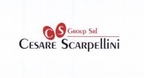 CESARE SCARPELLINI GROUP SRLMARCHIO COSTITUITO DA LETTERE C S DI COLORE BIANCO, ALL INTERNO DI OVALI DI COLORE ROSSO, CON A
