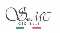 SMC GIOIELLI, IL MARCHIO CONSISTE NELLA SCRITTA : SMC DI COLORE NERO DOVE LA S E DI MAGGIORI
