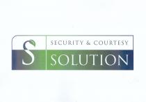 SECURITY COURTESY SOLUTION SRL - Il logo, comprensivo di un pittogramma, è suddiviso in quattro quadranti. I quadranti in