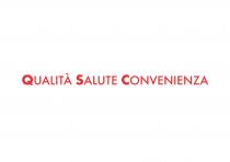 Il marchio è costituito dalle tre parole QUALITA SALUTE CONVENIENZA. Il font utilizzato è Futura PT Medium tutto in maiuscolo