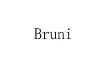 IL MARCHIO E COSTITUITO DALLA DICITURA BRUNI SENZA ALCUN SIGNIFICATO IN ITALIANO IN GRAFIA SPECIALE MINUSCOLA CON LA LETTERA B