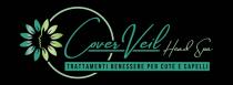 UN RETTANGOLO DI COLORE NERO CON ALL INTERNO UN CERCHIO DI COLORE VERDE CHIARO. DAL LATO SINISTRO DEL CERCHIO PARTE UNA