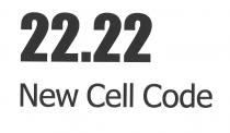 22.22 NEW CELL CODE: Il marchio è caratterizzato dalla presenza dell elemento denominativo 22.22 NEW CELL CODE, realizzato in caratteri di