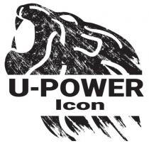 U-POWER ICON figura.ll marchio è costituito dalla dicituraU-POWER ICON in grafia particolare,postasu due righe ed abbinata allarappresentazione stilizzata di una