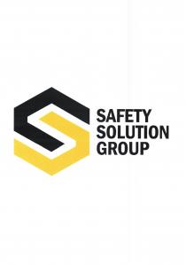 IL MARCHIO CONSISTE NELLA SCRITTA SAFETY SOLUTION GROUP DI COLORE NERO AFFIANCATA DALLA LETTERA S STILIZZATA CON LA PARTE INIZIALE