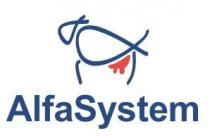MARCHIO FIGURATIVO ALFA SYSTEM LA TRADUZIONE IN LINGUA ITALIANA DELLA PAROLA system E sistema, COME DA ESEMPLARE ALLEGATO.