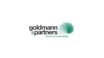 Il marchio è composto da una parte letterale e da una parte grafica: parte letterale: goldmann partners advanced sustainability