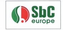 SBC EUROPE. IL MARCHIO E COMPOSTO DA UN LOGO CIRCOLARE CON I COLORI DELLA BANDIERA ITALIANA RAFFIGURANTI IN MODO STILIZZATO