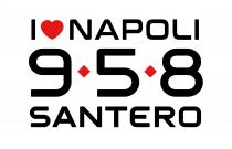 Il marchio è composto dal logo I <3 NAPOLI combinato al segno 9 5 8 SANTERO