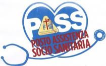 ELEMENTO VERBALE POSTO ASSISTENZA SOCIO SANITARIA . LA PARTE GRAFICA E RAPPRESENTATA DA UN CUORE CIRCONDATO DA UN FONENDOSCOPIO. ALL INTERNO E