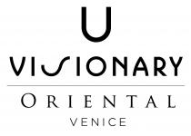 Il marchio consiste nella dicitura U VISIONARY ORIENTAL VENICE in carattere maiuscolo di fantasia, ove la lettera U è rappresentata