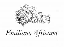 IMMAGINE DI UN PESCE CON SOTTOSTANTE DENOMINAZIONE EMILIANO AFRICANO