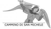 IL MARCHIO FIGURATIVO DEL CAMMINO DI SAN MICHELE È UN SIMBOLO CHE RAPPRESENTA E SIMBOLEGGIA L ARCANGELO MICHELE. IL SIMBOLO È