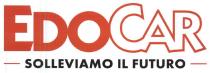 LOGO FIGURATIVO COMPOSTO DALLA DENOMINAZIONE EDOCAR DI CARATTERI SPECIALI DI COLORE ROSSO, CON IL PAY OFF SOLLEVIAMO IL FUTURO IN