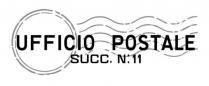 Il marchio è costituito dalla combinazione grafica di alcune sagome raffiguranti dei timbri postali e la dicitura ufficio postale succ.