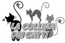 IL marchio è costituito dall immagine stilizzata di 3 gatti con sovrapposta la locuzione LA COLLINA DEI GATTI