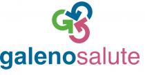 IL MARCHIO CONSISTE NELLA DENOMINAZIONE galeno salute CON TRATTO BLU E ROSA, SORMONTATA DA TRE ELEMENTI GRAFICI A FORMA DI