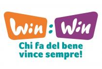 WIN : WIN CHI FA DEL BENE VINCE SEMPRE - Il marchio consiste in un impronta raffigurante la dicitura WIN