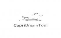 Il marchio di fantasia Capri Dream Tour dall Inglese Capri Dream Tour = Giro da sogno a Capri traduzione in