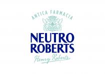Il marchio consiste nel logo a colori ANTICA FARMACIA H.ROBERTS CO NEUTRO ROBERTS HENRY ROBERTS e parte figurativa.